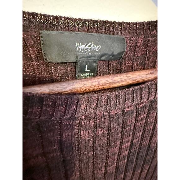 Mossimo Burgandy Womens Cozy Sweater Dress Size Large - Picture 3 of 6